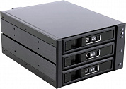 Procase <L3-203-SATA3-BK> HotSwap корзина 3xSATA/SAS 2.5”/3.5”