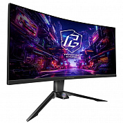 PG34QRT2B ASRock Монитор 34 ASRock Phantom Gaming PG34QRT2B Black (VA, 3440x1440, 2xHDMI+2xDP, 1 ms, 178°/178°, 500 cd/