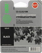 Картридж Cactus CS-CLI521BK для Canon PIXMA MP540/550/620/630/640/980/990, MX860, PIXMA iP3600/4600/4700