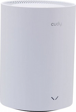 CUDY <M3000 (1-pack) White> AX3000 Whole-Home WiFi6 Mesh Unit with 2.5G Port