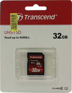 Transcend <TS32GSDU1> SDHC Memory Card 32Gb UHS-I Class10