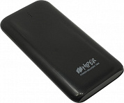 Внешний аккумулятор HIPER Power Bank <RPX10000 Black> (2xUSB 3А, USB-C 3А, 10000mAh, Li-Pol)