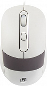 OKLICK Optical Mouse <310M> <White&Grey> (RTL) USB 4btn+Roll <1869103>