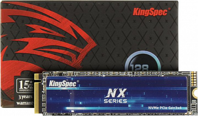 SSD 128 Gb M.2 2280 M KingSpec <NX-128>