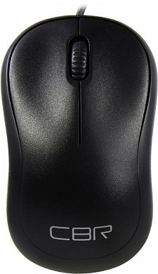 CBR Optical Mouse <CM 106 Black> (RTL) USB 3but+Roll