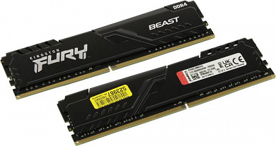 Kingston Fury Beast <KF436C18BBK2/32> DDR4 DIMM 32Gb KIT 2*16Gb<PC4-28800> CL18