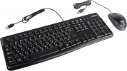 Logitech Desktop MK120 (Кл-ра,USB+Мышь 3кн,Roll,USB) <920-002561/-002552/-002543-002589>