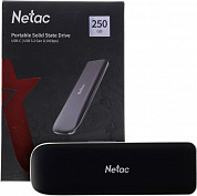 SSD 250 Gb USB3.2 Netac ZX <NT01ZX-250G-32BK>