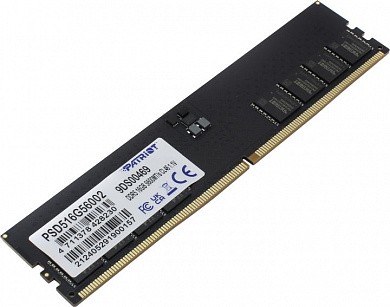 Patriot Signature Line <PSD516G56002> DDR5 DIMM 16Gb <PC5-44800> CL46