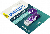 Philips Vivid <FM64FD00B/97> USB3.0 Flash Drive 64Gb (RTL)