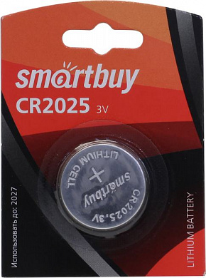 Smartbuy SBBL-2025-1B CR2025 (Li, 3V)