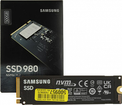 SSD 500 Gb M.2 2280 M Samsung 980 Series <MZ-V8V500B(W/AM)> (RTL) V-NAND  3bit-MLC (RTL)