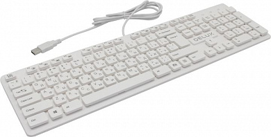 Клавиатура DELUX <KA150 USB White>