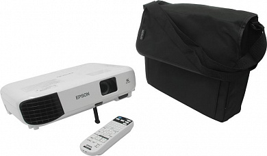 EPSON MultiMedia Projector EB-E10 (3xLCD, 3600 люмен, 15000:1, 1024x768, D-Sub, HDMI, USB, ПДУ)