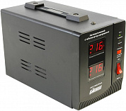Стабилизатор Powerman AVS 1000D Black (вх.140-260V, вых.220V ± 8%,1000VA, 2 розетки Euro)