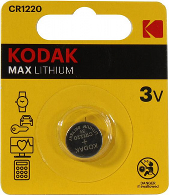 Kodak MAX <CAT30414365-RU1> (CR1220, Li, 3V)