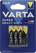 VARTA SUPERLIFE/ Heavy Duty 2003-4, Size"AAA", 1.5V, (Zinc-Carbon) <уп. 4 шт>