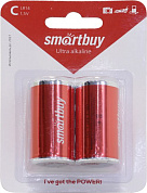 Smartbuy SBBA-C02B, Size"C", 1.5V, щелочной (alkaline) <уп. 2 шт>