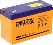 Аккумулятор Delta DTM 1207 (12V, 7.2Ah) для UPS