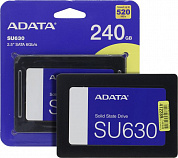SSD 240 Gb SATA 6Gb/s ADATA Ultimate SU630 <ASU630SS-240GQ-R> 2.5" 3D QLC