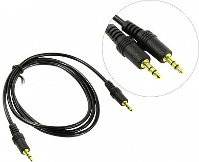 Exegate <EX-CCA-404-1.2>  Кабель Jack3.5-M --> Jack3.5-M 1.2м <EX284942RUS>