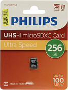 PHILIPS <FM25MD55B/97> microSDXC Memory Card 256Gb A1 V30 UHS-I U3