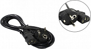 ExeGate PC-1.5P <EX297779RUS> Кабель компьютер - розетка 220V 1.5м Европейский стандарт, Г-образный
