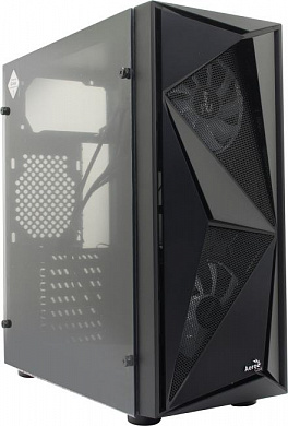 Miditower Aerocool <Glider Cosmo-G-BK-v1> ATX без БП
