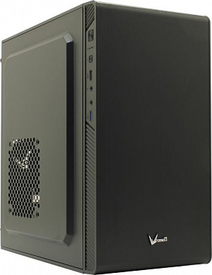 Minitower Aerocool/Formula <CS-106-S-BK-v1> MicroATX без БП