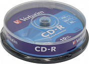 CD-R Verbatim   700Mb 52x sp. <уп.10 шт> на шпинделе <43437>