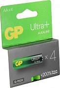 GP Ultra+ 15AUPA21-2CRSB4 (LR6) Size AA, щелочной (alkaline) <уп. 4 шт>