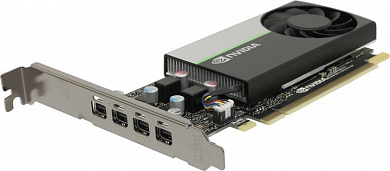 4Gb <PCI-E> GDDR6 NVIDIA T1000 <900-5G172-2250-000> (OEM)4xminiDP <NVIDIA T1000>