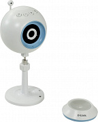 D-Link <DCS-825L /A1A> WiFi Baby Camera (1280x720, f=3.3mm, 802.11b/g/n, microSD, микрофон, LED)