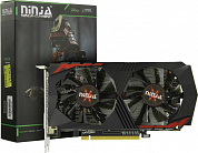 4Gb <PCI-E> GDDR5 Ninja NK105TI45F (RTL) DVI+HDMI+DP <GeForce GTX1050Ti>
