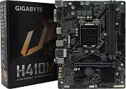 GIGABYTE H410M H rev1.x/2.0 (RTL) LGA1200 <H410> PCI-E Dsub+HDMI GbLAN SATA MicroATX 2DDR4