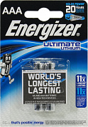 Energizer L92-2 (FR03) Ultimate Lithium, Size "AAA", 1.5V, Li-Fe <уп. 2 шт>