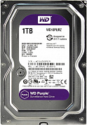 HDD 1 Tb SATA 6Gb/s Western Digital Purple <WD10PURZ> 3.5" 5400rpm  64Mb