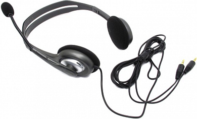 Logitech Stereo Headset H110 (наушники с микрофоном) <981-000271>