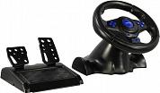 Руль Dialog GW-130VR Fast Drive (Рулевое колесо+педали+рычаг перекл. скоростей, USB)
