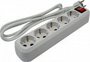 Сетевой фильтр 5bites <SP5W-318> White <1.8м> ( 5 розеток )