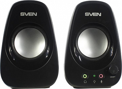 Колонки SVEN 190 Black (2x3W, питание от USB)