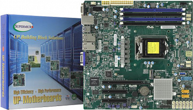 SuperMicro X11SSH-F (RTL) LGA1151 <C236> PCI-E SVGA 2xGbLAN SATA RAID MicroATX 4DDR4