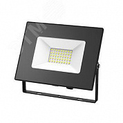 GAUSS 613100370P Прожектор светодиодный ДО-70 Вт 4800 Лм 6500К IP65 175-265 В PROMO черный LED Elementary Gauss