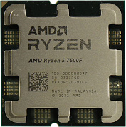 CPU AMD Ryzen 5 7500F     (100-000000597)    Socket AM5