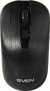 SVEN Wireless Optical Mouse <RX-380W Black> (RTL) USB 4btn+Roll