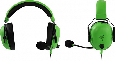 Наушники с микрофоном Razer Blackshark V2 X Green (с регулятором громкости) <RZ04-03240600-R3M1>