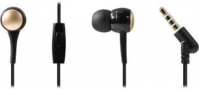 Наушники с микрофоном Hoco M19 Black (шнур 1.2м)