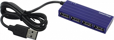 Smartbuy <SBHA-6810-B> 4-port USB2.0 Hub