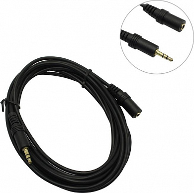 Exegate <EX205309RUS> Кабель удлинительный Jack3.5-F --> Jack3.5-M 3м