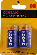 Kodak MAX <CAT30952836> (LR14, Size C, 1.5V, alkaline) <уп. 2 шт>